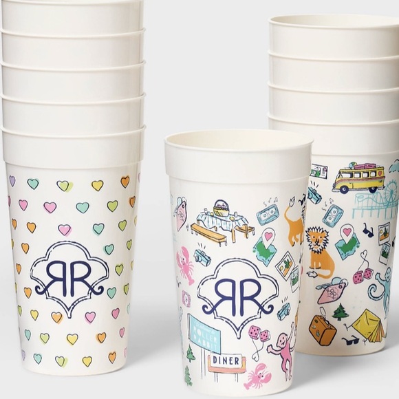 Roller rabbit x target Lot: plates,cups & mystery boxes bundle - Picture 7 of 13